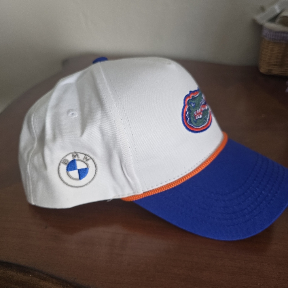 New! Florida Gators Cap with Blue and Orange Accents BMW insignia - Picture 2 of 3